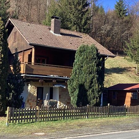 Detached Holiday Residence In The Wonderfully Beautiful Harz Kamschlacken Bagian luar foto