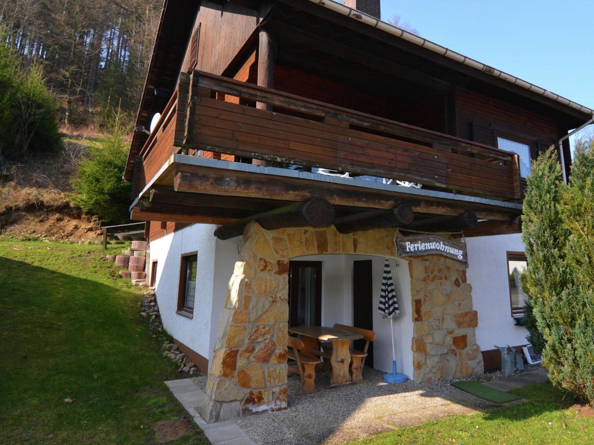 Detached Holiday Residence In The Wonderfully Beautiful Harz Kamschlacken Bagian luar foto