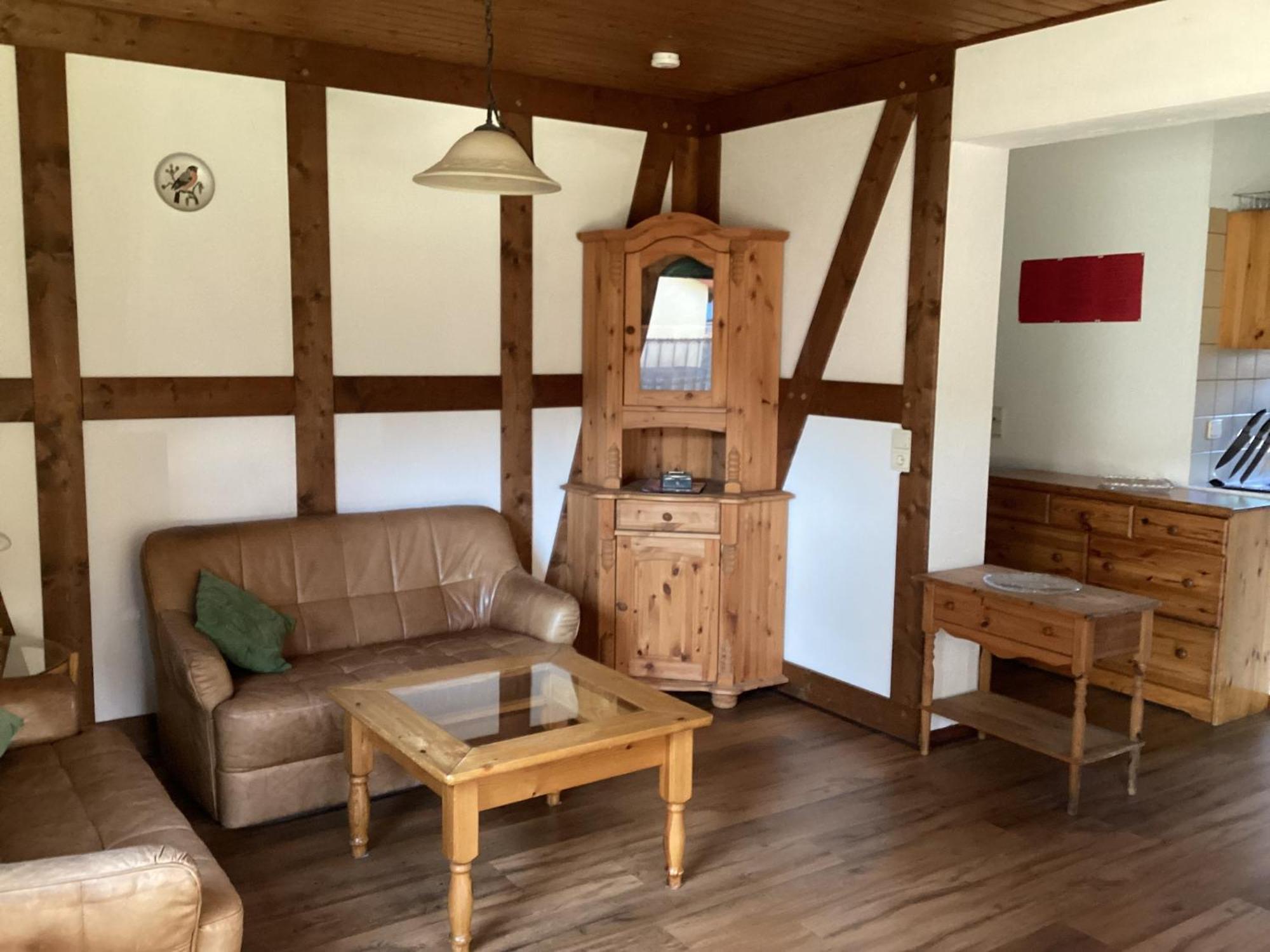 Detached Holiday Residence In The Wonderfully Beautiful Harz Kamschlacken Bagian luar foto