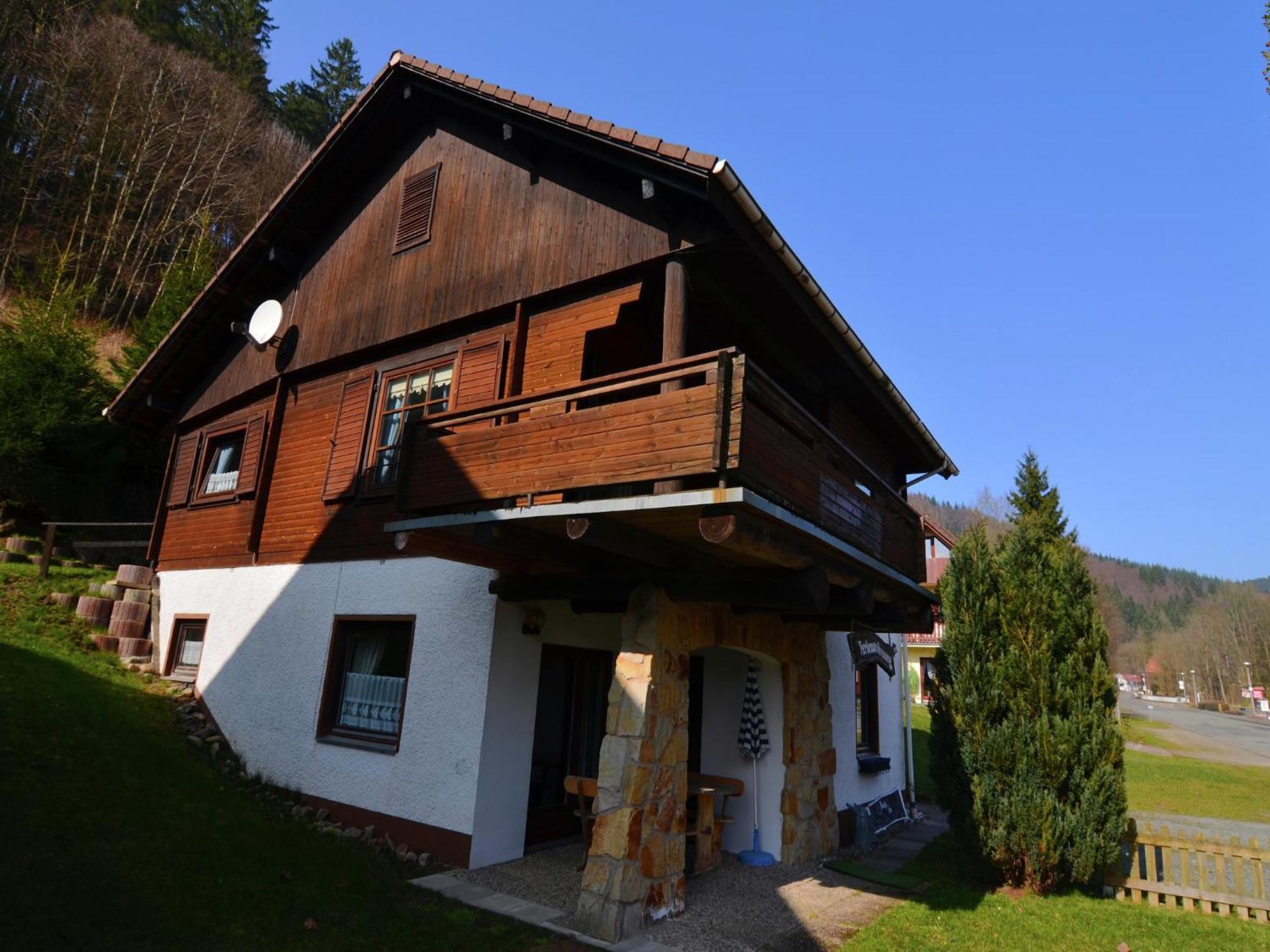 Detached Holiday Residence In The Wonderfully Beautiful Harz Kamschlacken Bagian luar foto