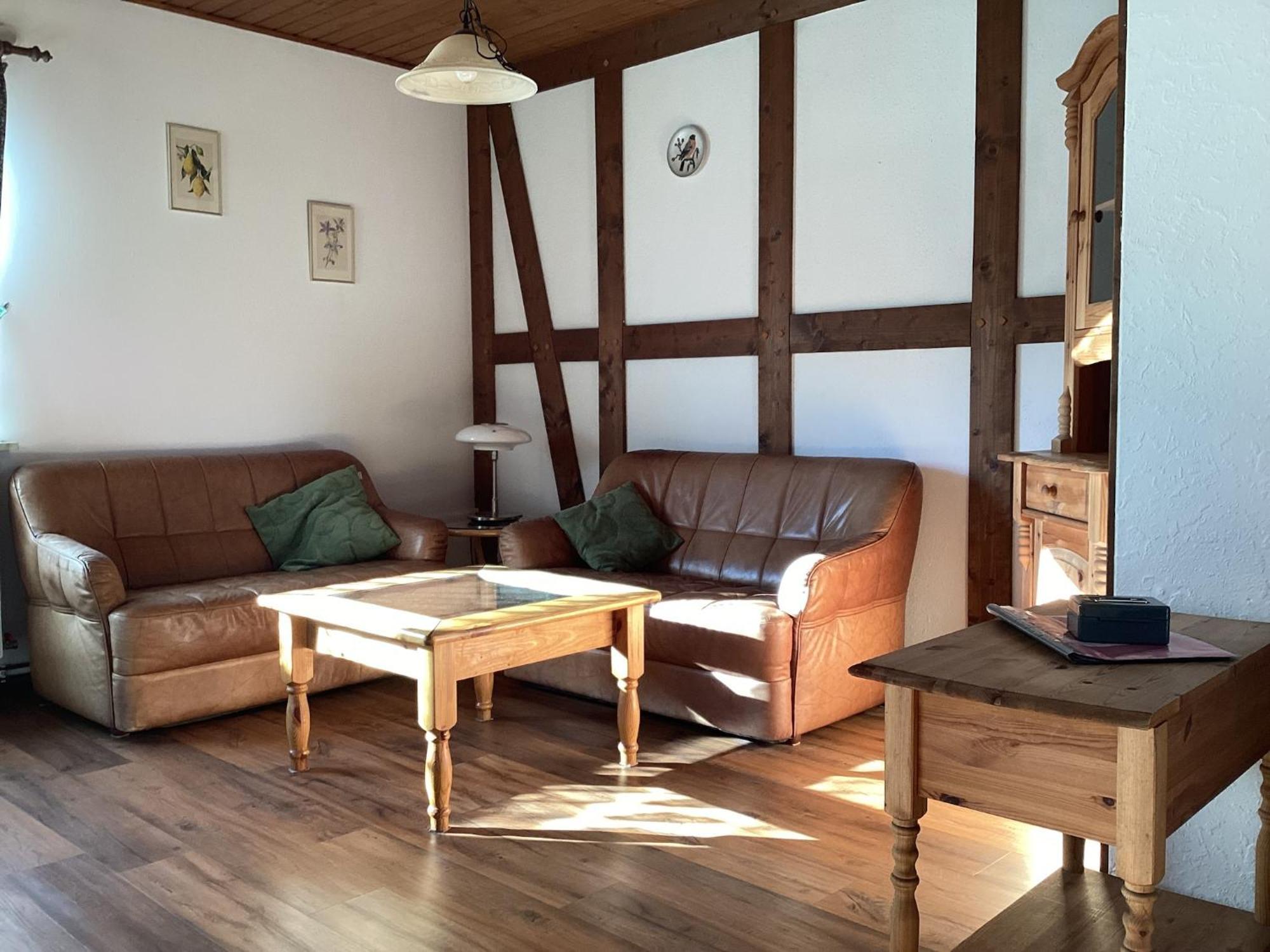 Detached Holiday Residence In The Wonderfully Beautiful Harz Kamschlacken Bagian luar foto