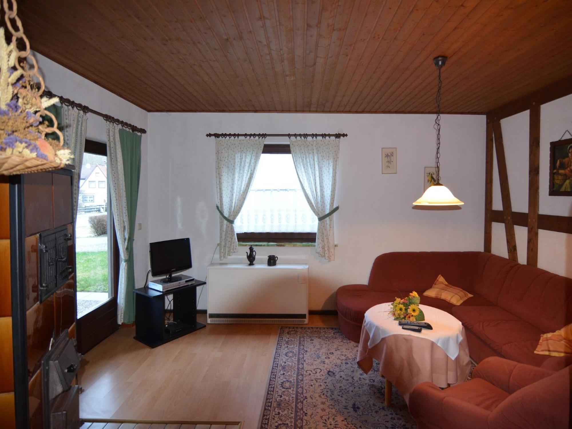 Detached Holiday Residence In The Wonderfully Beautiful Harz Kamschlacken Bagian luar foto