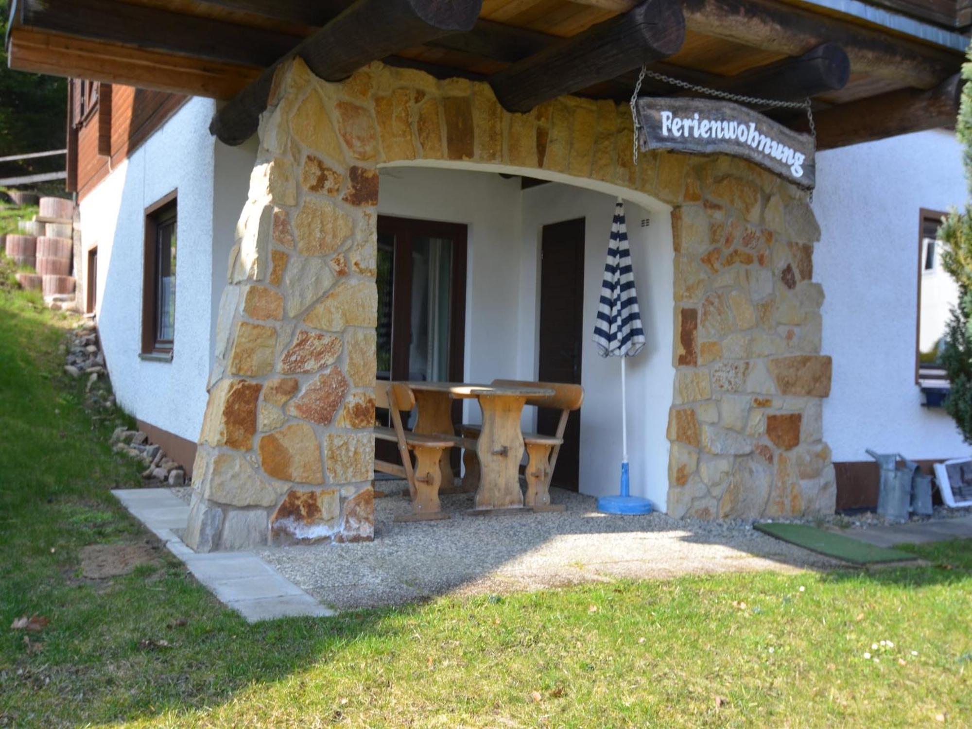 Detached Holiday Residence In The Wonderfully Beautiful Harz Kamschlacken Bagian luar foto