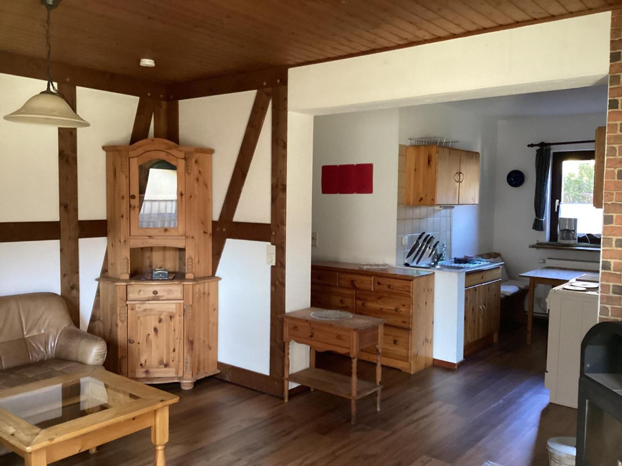 Detached Holiday Residence In The Wonderfully Beautiful Harz Kamschlacken Bagian luar foto